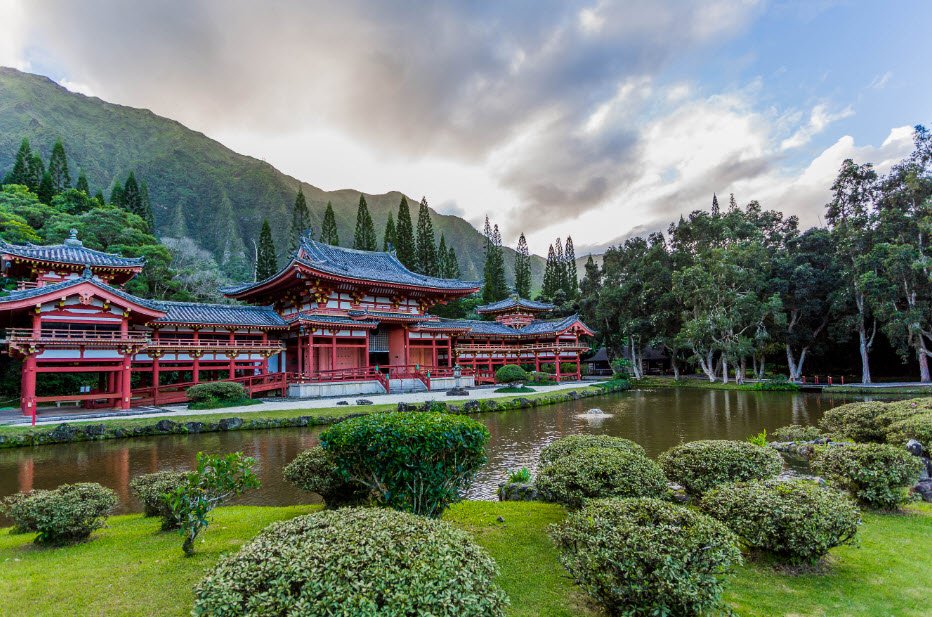 Byodo-In Temple, Hawaii, USA